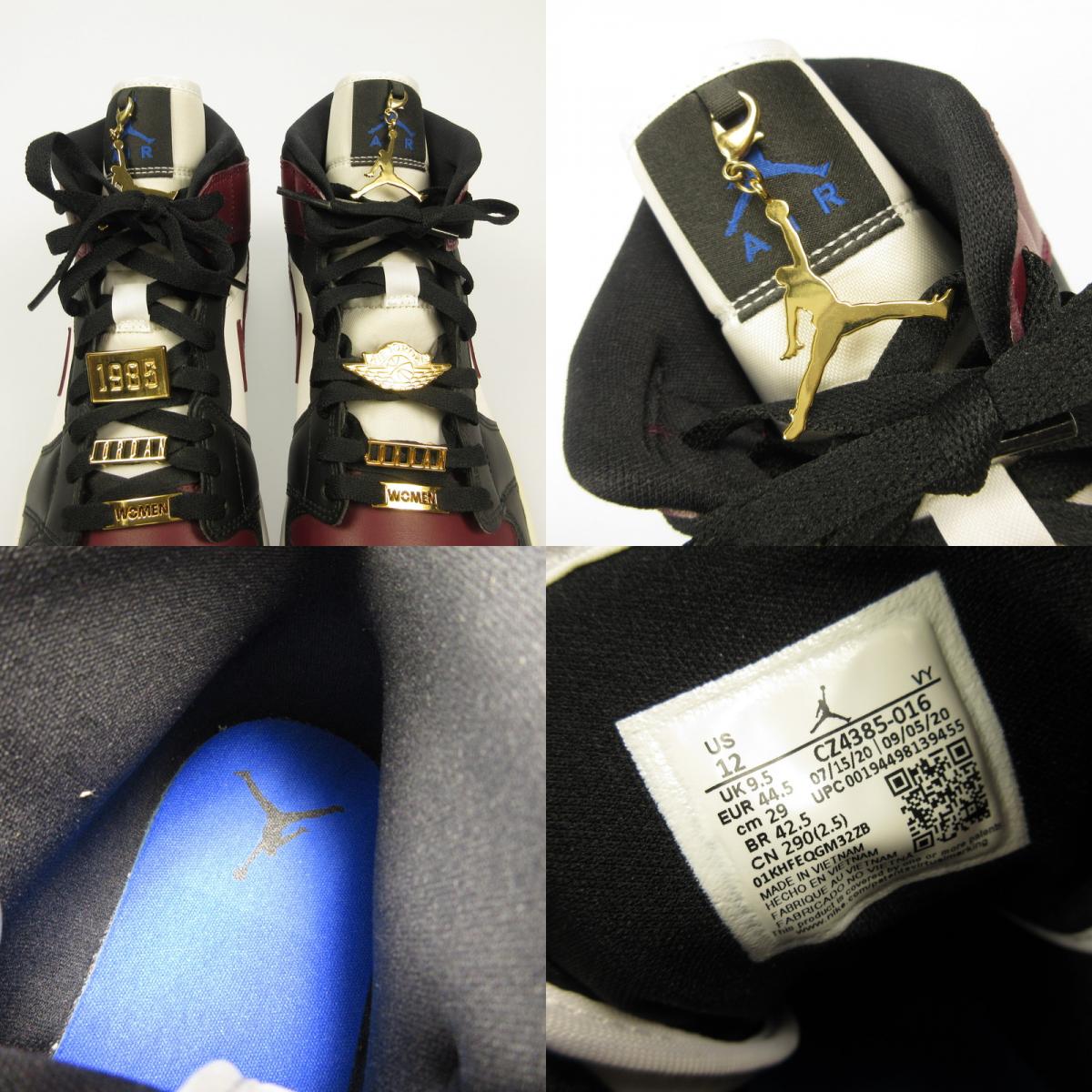 NIKE | ナイキ WMNS AIR JORDAN 1 MID SE スニーカー CZ4385-016 ウィメンズ ボルドー/バーガンディー