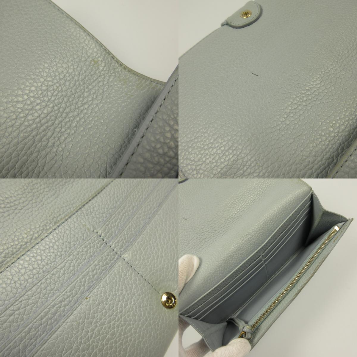 Chloe | クロエ MALOU 二つ折り財布 CHC22AP331I11469 ブルー