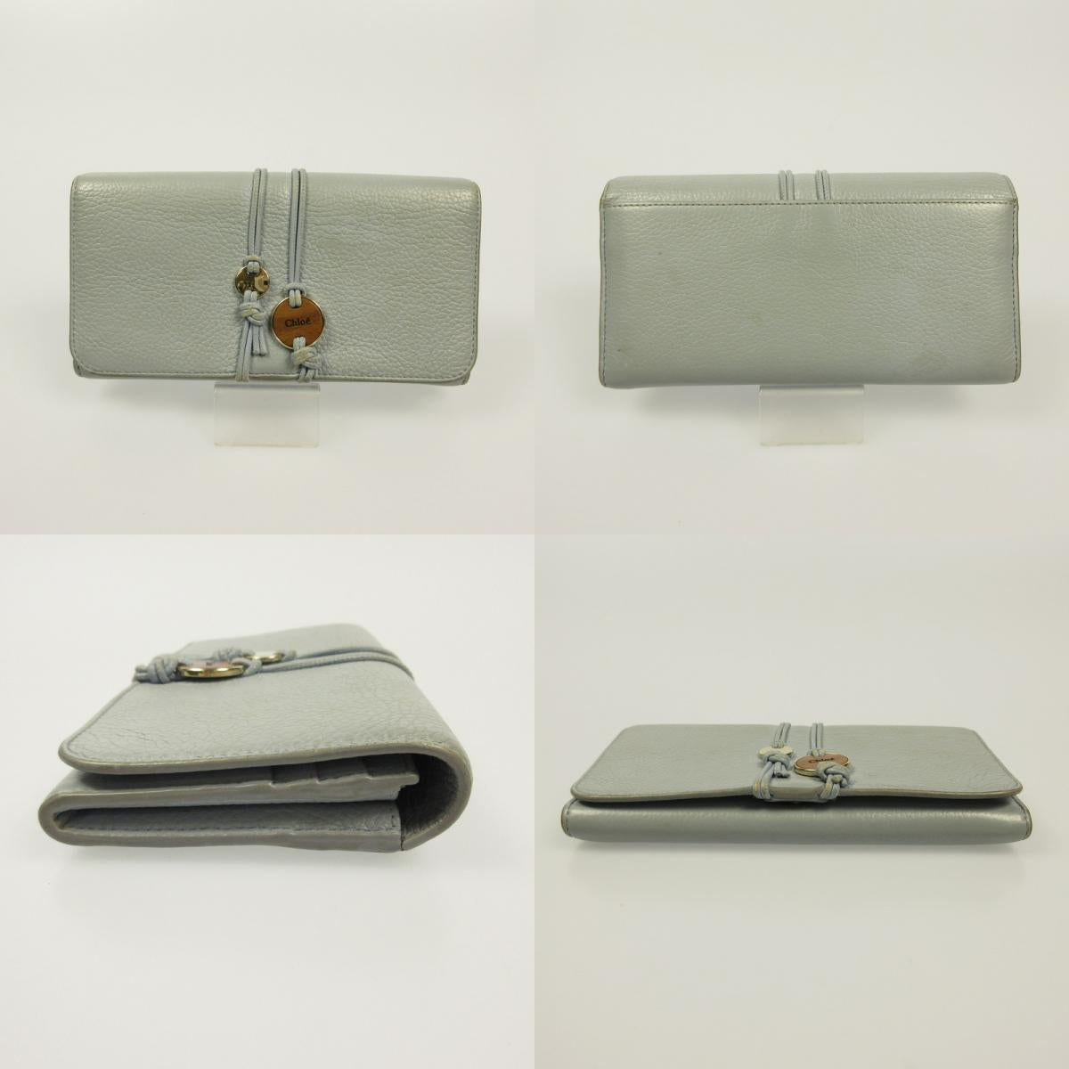 Chloe | クロエ MALOU 二つ折り財布 CHC22AP331I11469 ブルー
