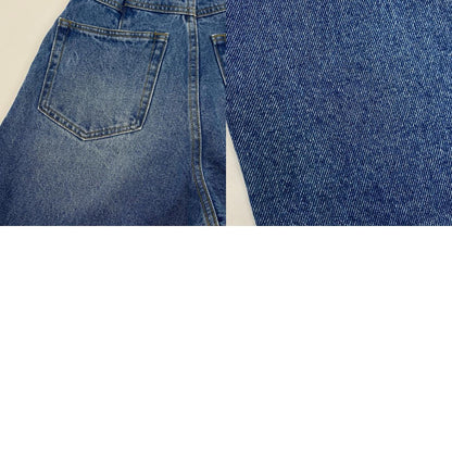 Lily Brown | リリーブラウン ハートビジューワイド デニムパンツ LWFP241810 2024S/S ｻｲｽﾞ:00 ライトブルー【姫路東店】