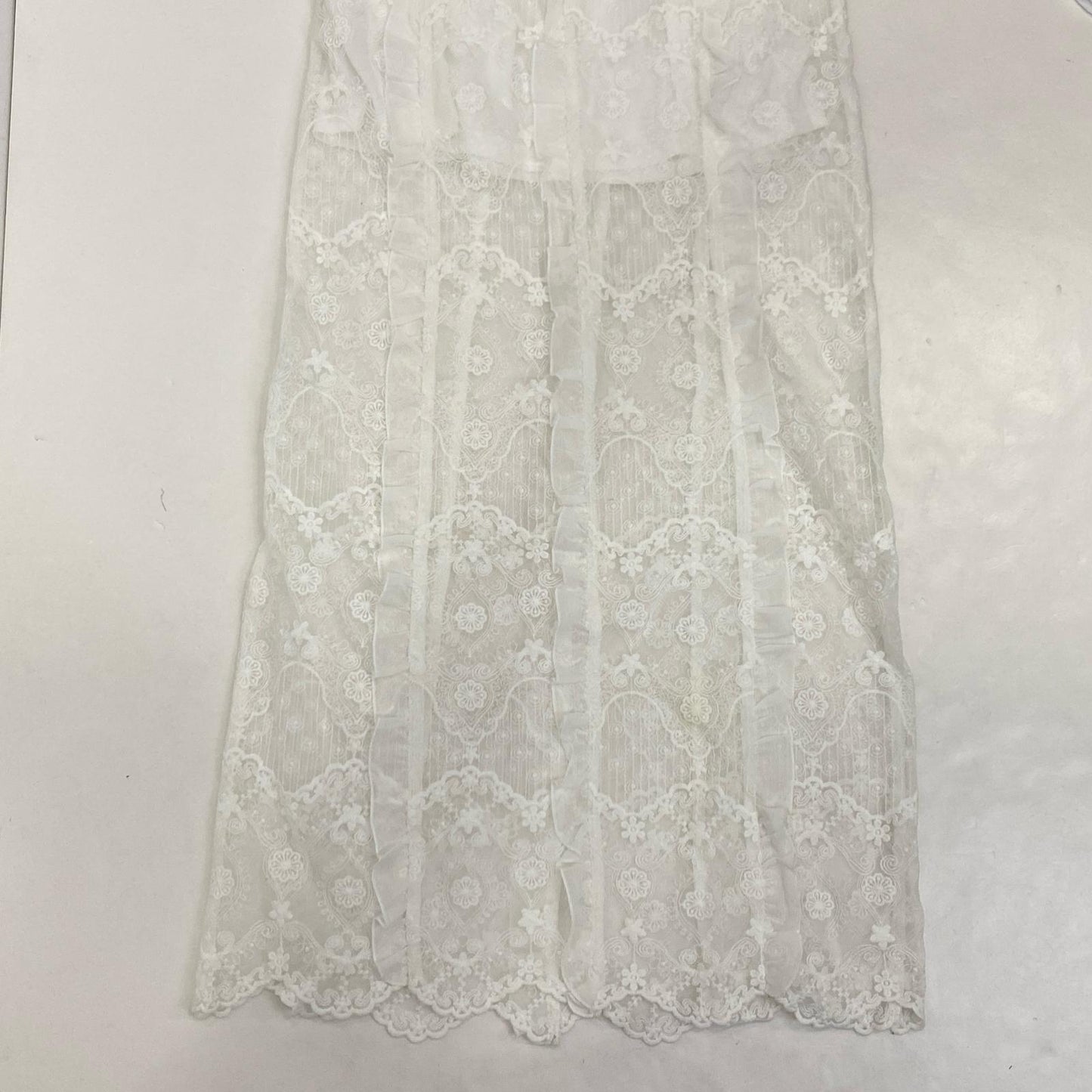 Darich | ダーリッチ ベビーフリルロングワンピース ワンピース 112514001 2025S/S ホワイト【姫路東店】