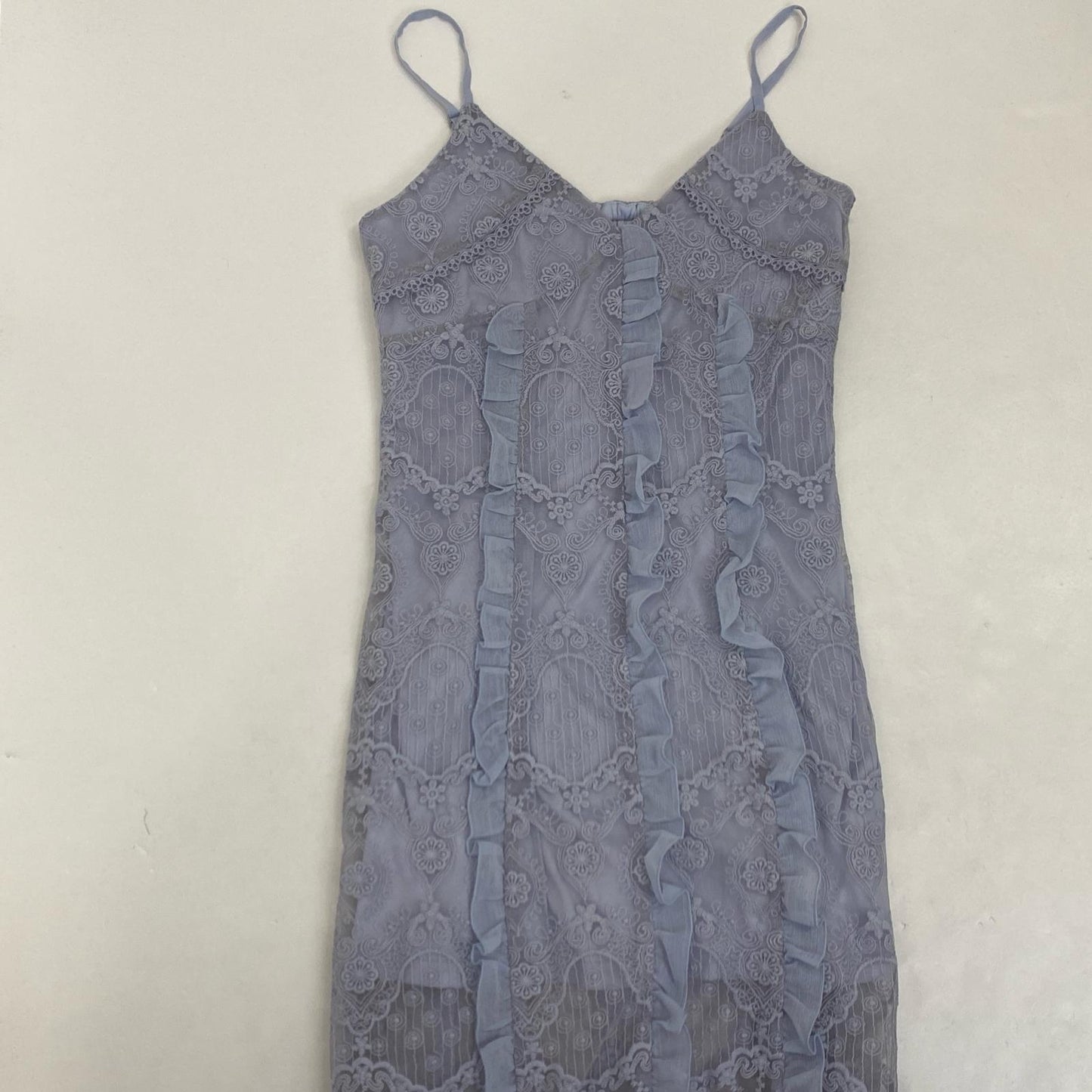 Darich | ダーリッチ ベビーフリルロングワンピース ワンピース 112514001 2025S/S ブルー【姫路東店】