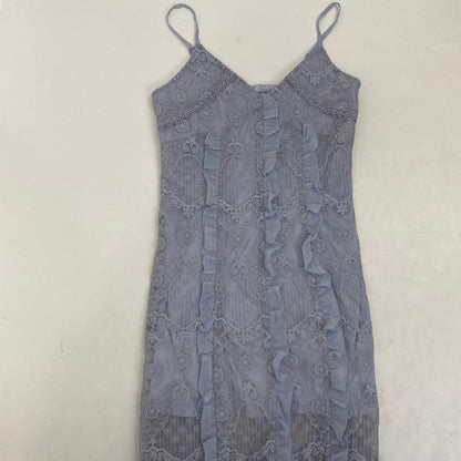 Darich | ダーリッチ ベビーフリルロングワンピース ワンピース 112514001 2025S/S ブルー【姫路東店】
