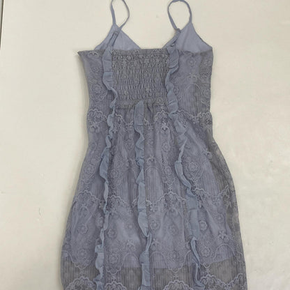 Darich | ダーリッチ ベビーフリルロングワンピース ワンピース 112514001 2025S/S ブルー【姫路東店】