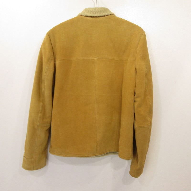 【中古】Levi's VintageClothing | リーバイスヴィンテージクロージング スエードシェルパトラッカー レザー 748830000 イエロー サイズ：S【姫路東店】