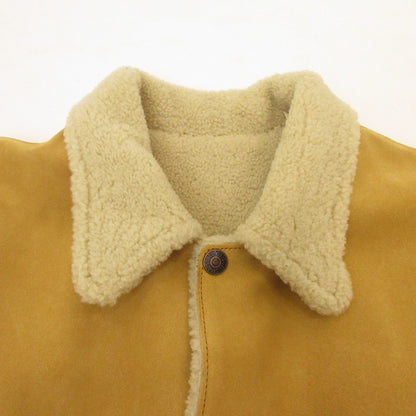 【中古】Levi's VintageClothing | リーバイスヴィンテージクロージング スエードシェルパトラッカー レザー 748830000 イエロー サイズ：S【姫路東店】