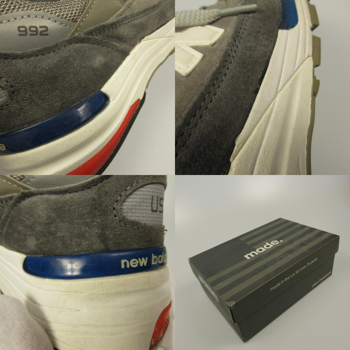 NEW BALANCE | ニューバランス スニーカー M992AG グレー 28.5cm