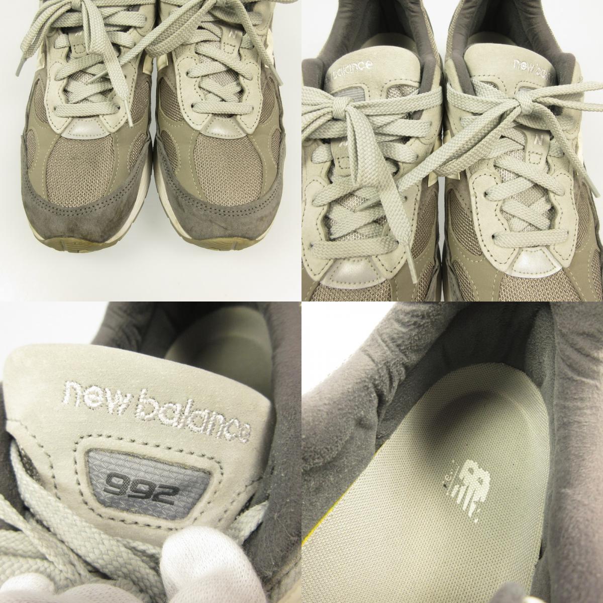 NEW BALANCE | ニューバランス スニーカー M992AG グレー 28.5cm