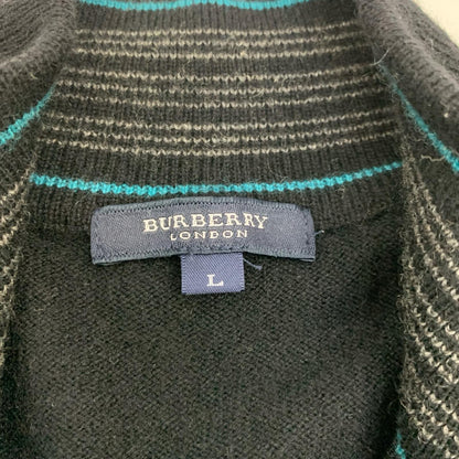 【中古】BURBERRY LONDON | バーバリーロンドン ニット BBT07-523-09 ブラック サイズ：L【姫路東店】