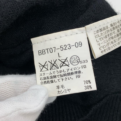 【中古】BURBERRY LONDON | バーバリーロンドン ニット BBT07-523-09 ブラック サイズ：L【姫路東店】