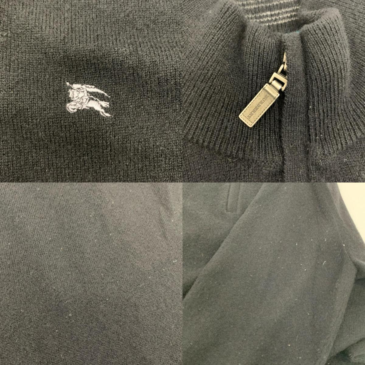 【中古】BURBERRY LONDON | バーバリーロンドン ニット BBT07-523-09 ブラック サイズ：L【姫路東店】