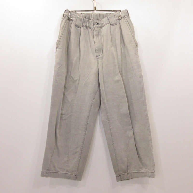 TIGHTBOOTH PRODUCTION | タイトブースプロダクション DENIM BAGGY SLACKS デニムパンツ グレー サイズ：M【姫路東店】