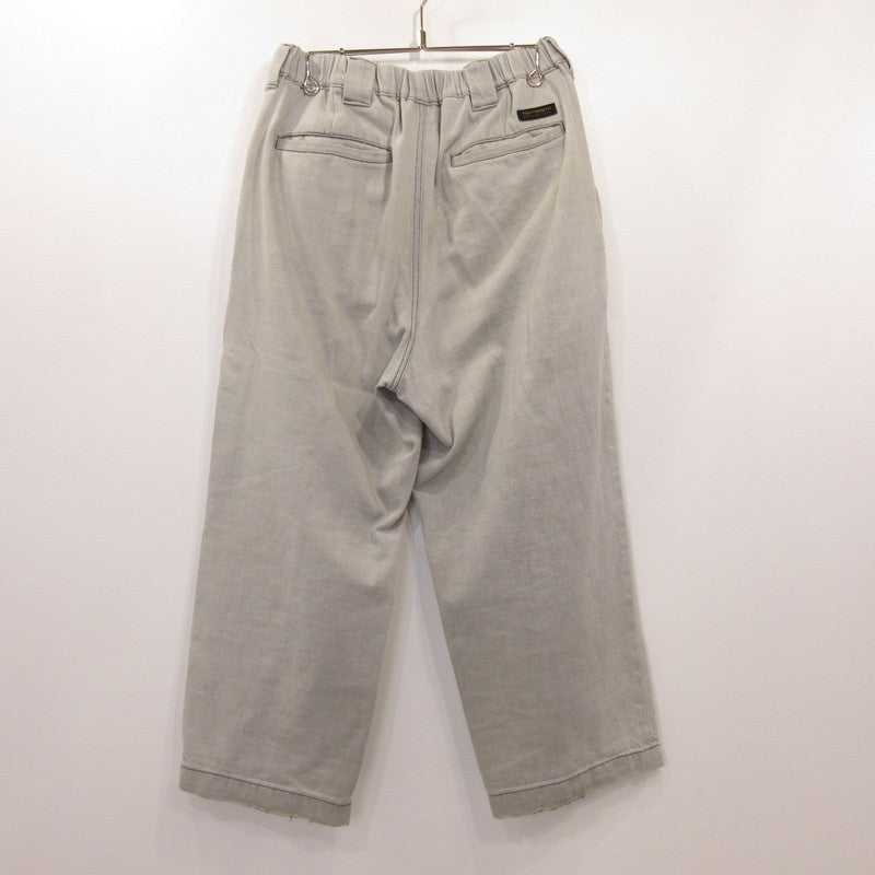 TIGHTBOOTH PRODUCTION | タイトブースプロダクション DENIM BAGGY SLACKS デニムパンツ グレー サイズ：M【姫路東店】