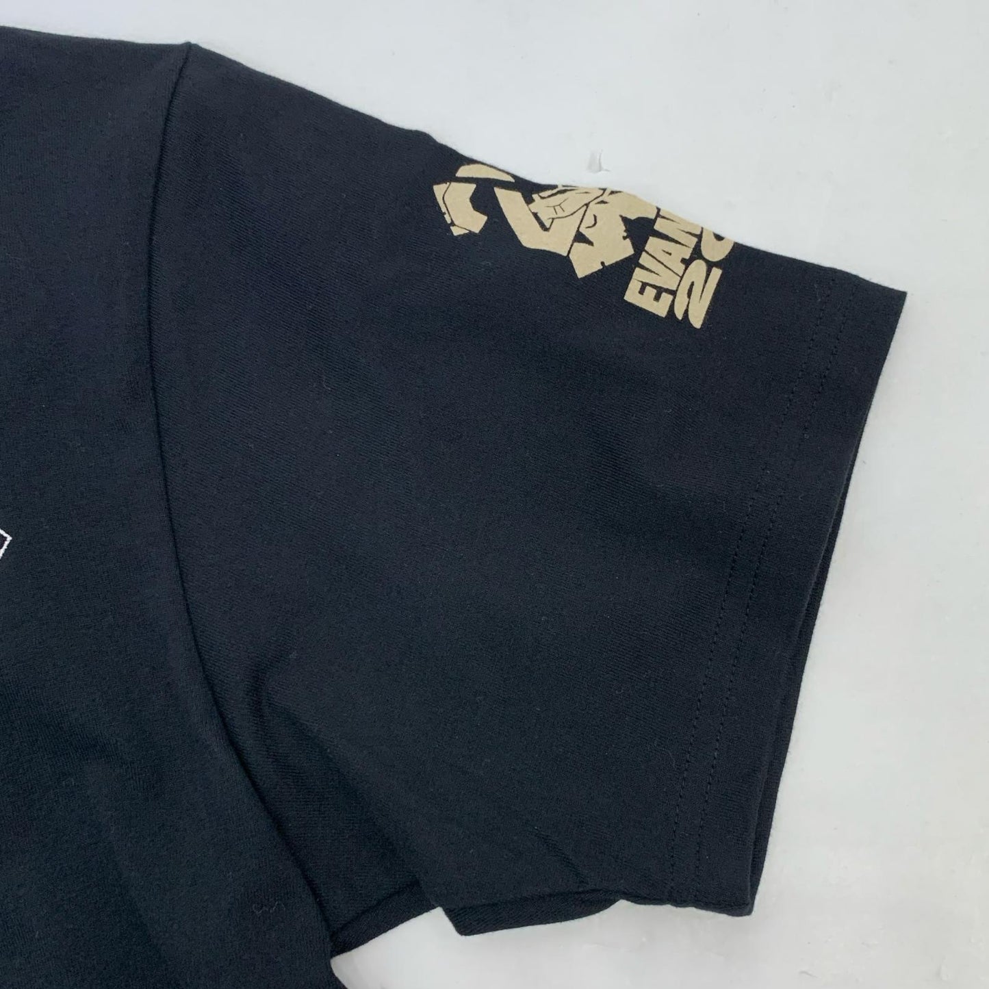 【中古】錦 | ニシキ 式波(惣流)アスカ・ラングレー×扇桜家紋 半袖Ｔシャツ 58231 ブラック サイズ：L【姫路東店】