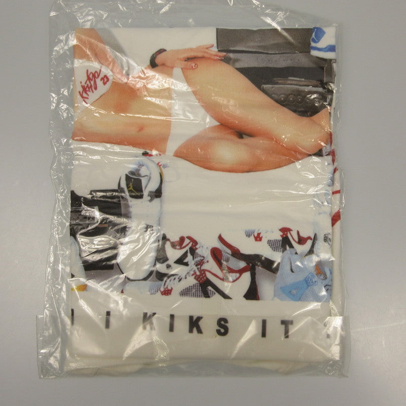 KIKS TYO | キックスティーワイオー ほしのあき×Air Jordan 半袖Ｔシャツ 031337 年式:00s ホワイト サイズ：L