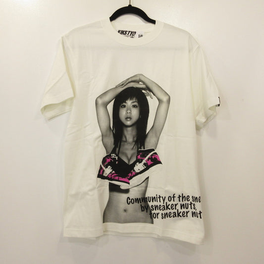 KIKS TYO | キックスティーワイオー ほしのあき×Air Jordan 半袖Ｔシャツ 年式:00s ホワイト サイズ：M
