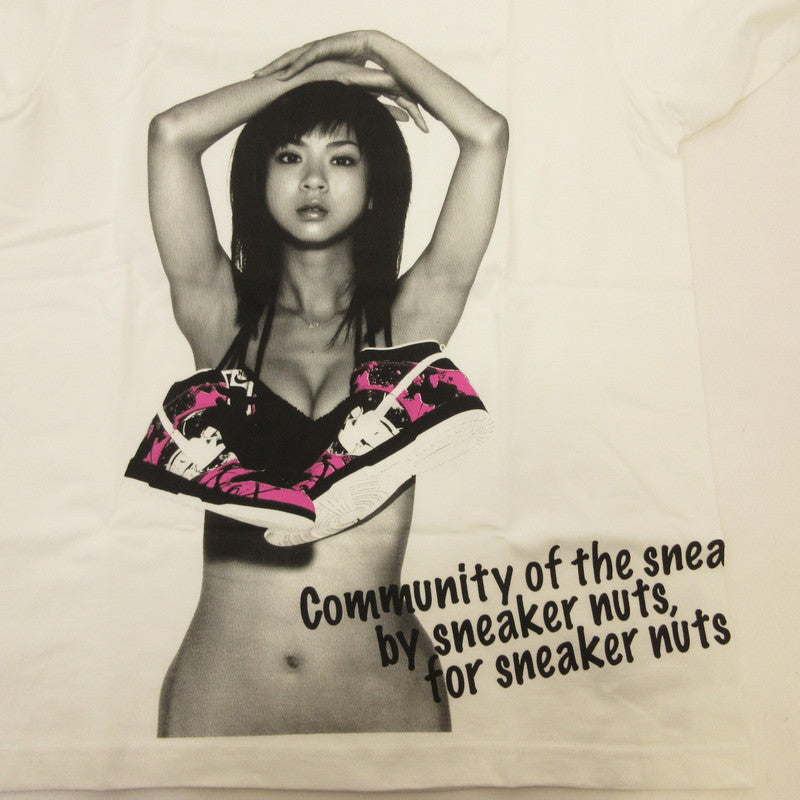 KIKS TYO | キックスティーワイオー ほしのあき×Air Jordan 半袖Ｔシャツ 年式:00s ホワイト サイズ：M