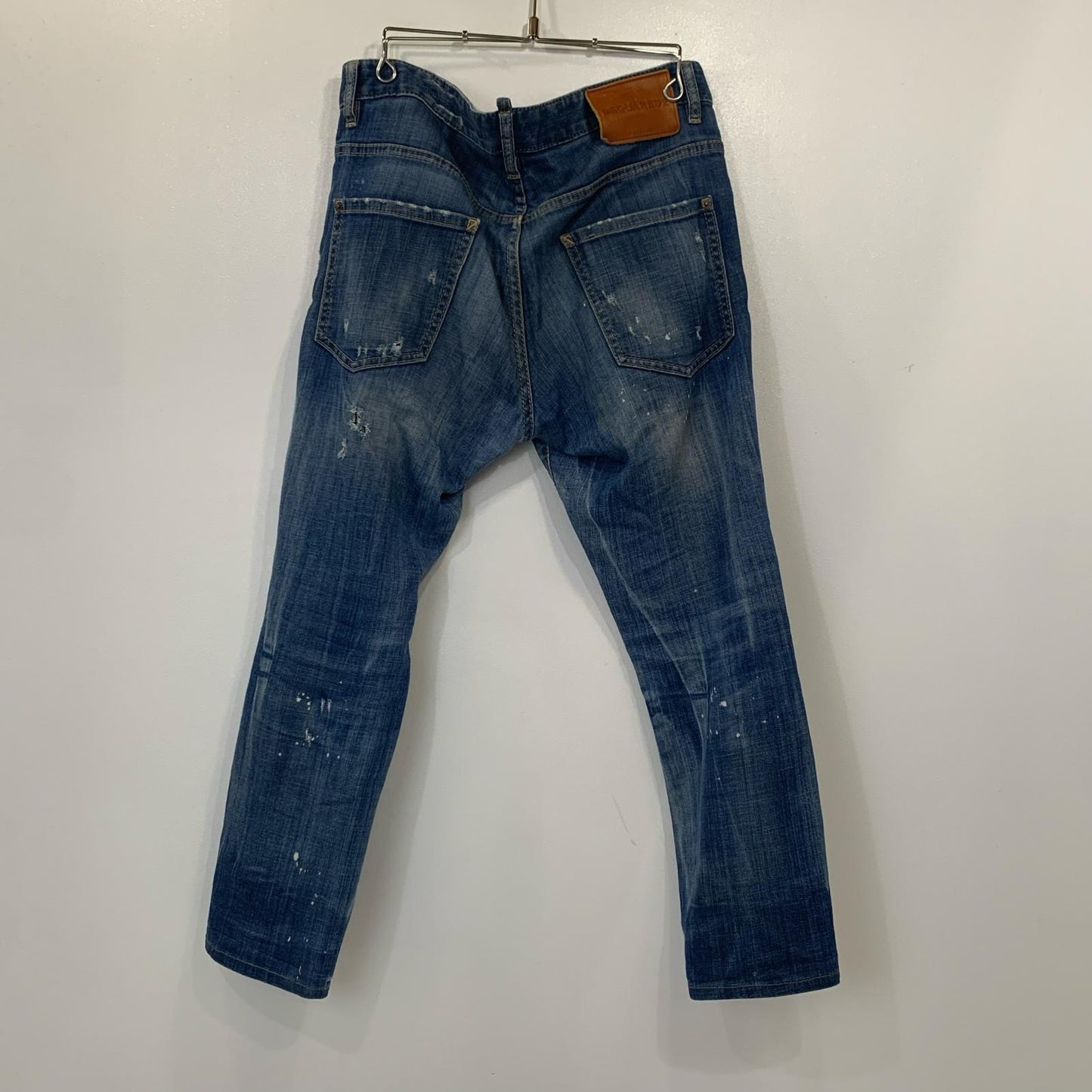 【中古】DSQUARED2 | ディースクエアード SKATER JEANS デニムパンツ 2017S/S サイズ:48 国内正規タグ ブルー サイズ：48【姫路東店】