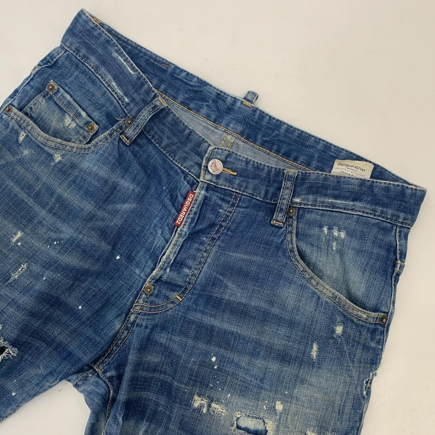 【中古】DSQUARED2 | ディースクエアード SKATER JEANS デニムパンツ 2017S/S サイズ:48 国内正規タグ ブルー サイズ：48【姫路東店】