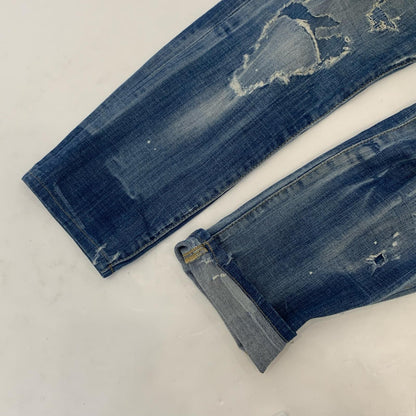 【中古】DSQUARED2 | ディースクエアード SKATER JEANS デニムパンツ 2017S/S サイズ:48 国内正規タグ ブルー サイズ：48【姫路東店】