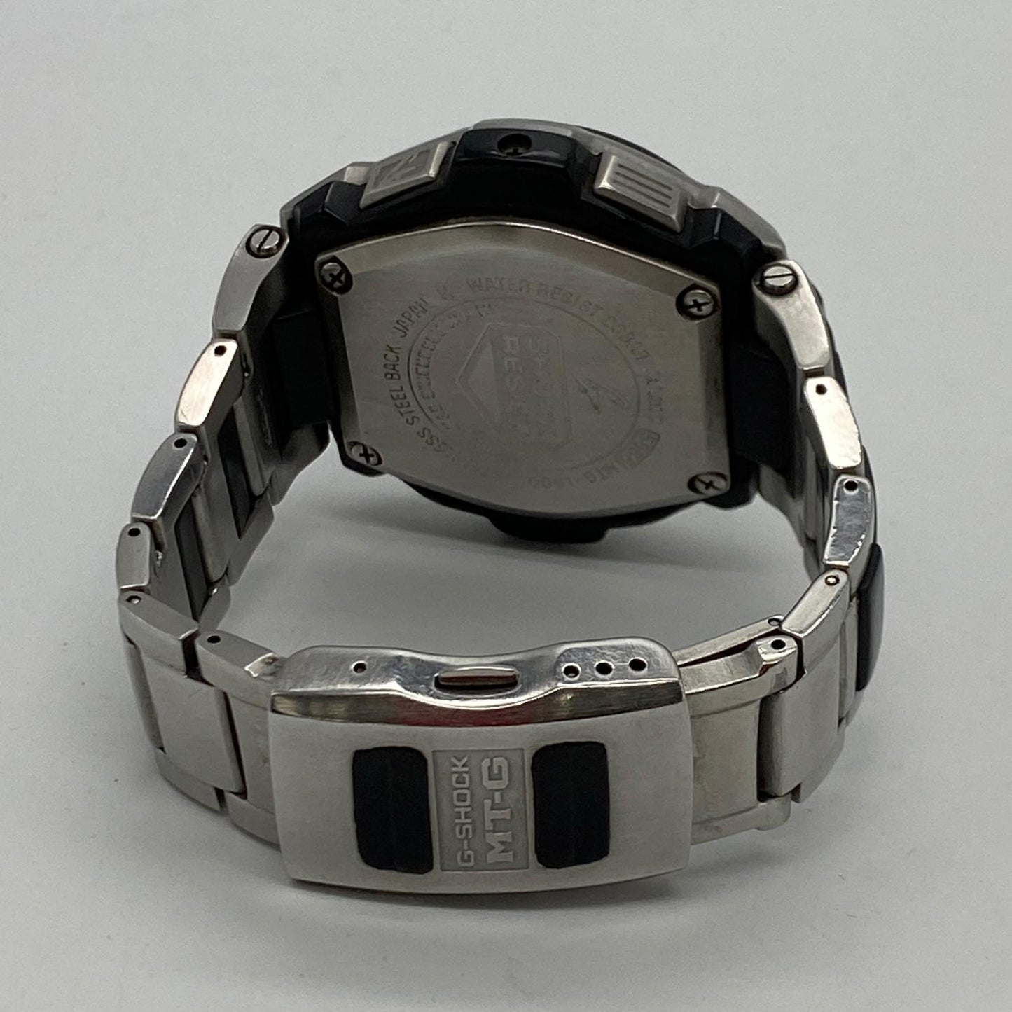 G-SHOCK | ジーショック 腕時計 MTG-1500-1AJF アナデジ電波ソーラー シルバー