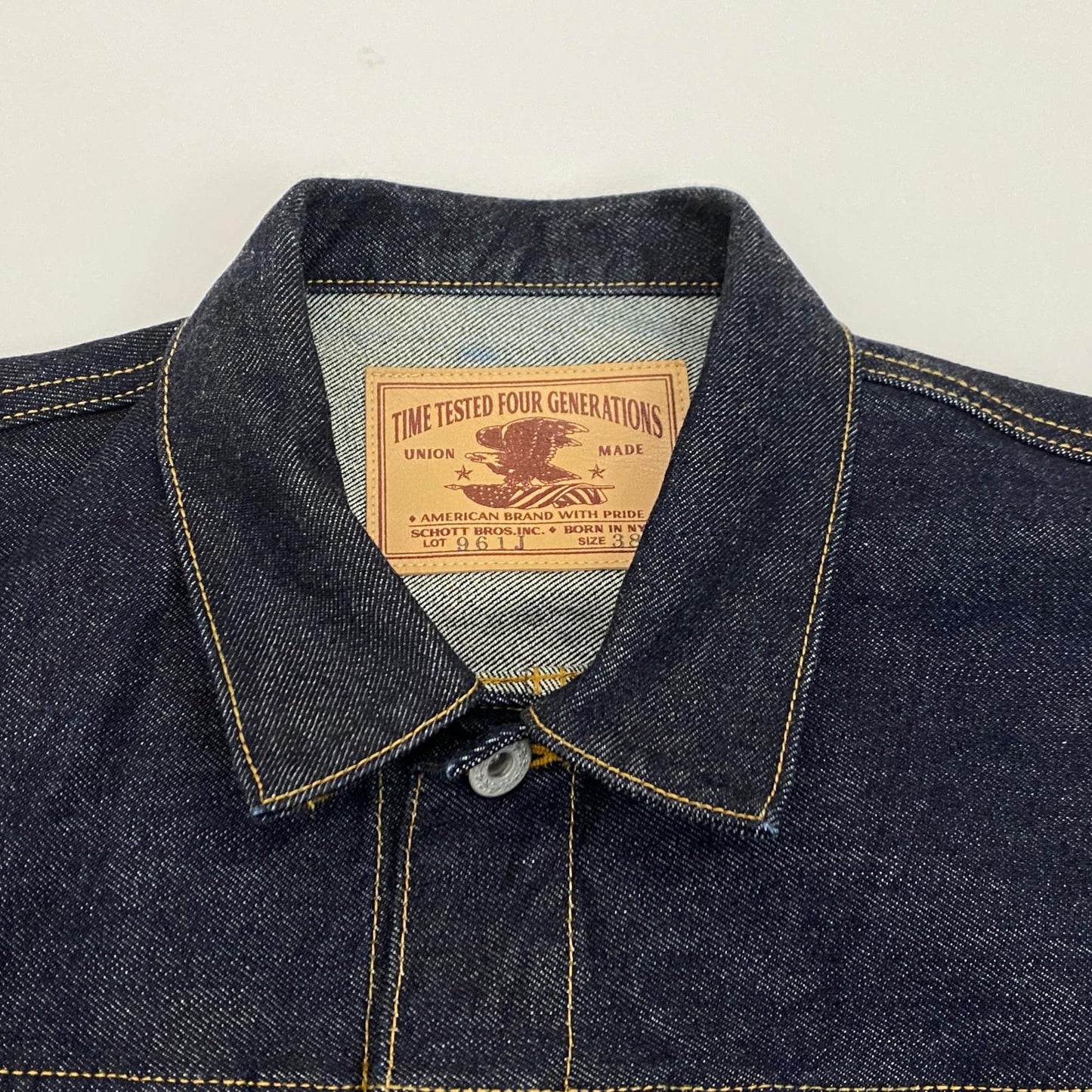 schott | ショット FP G-JKT デニム 961J ネイビー サイズ：38【姫路東店】