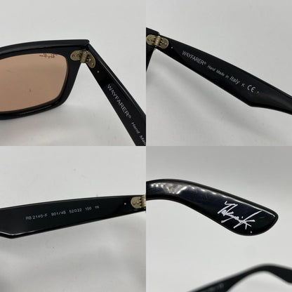 RAY BAN | レイバン WAYFARER サングラス RB2140-F 901/4B ｻｲｽﾞ:52□22 ブラック【姫路東店】