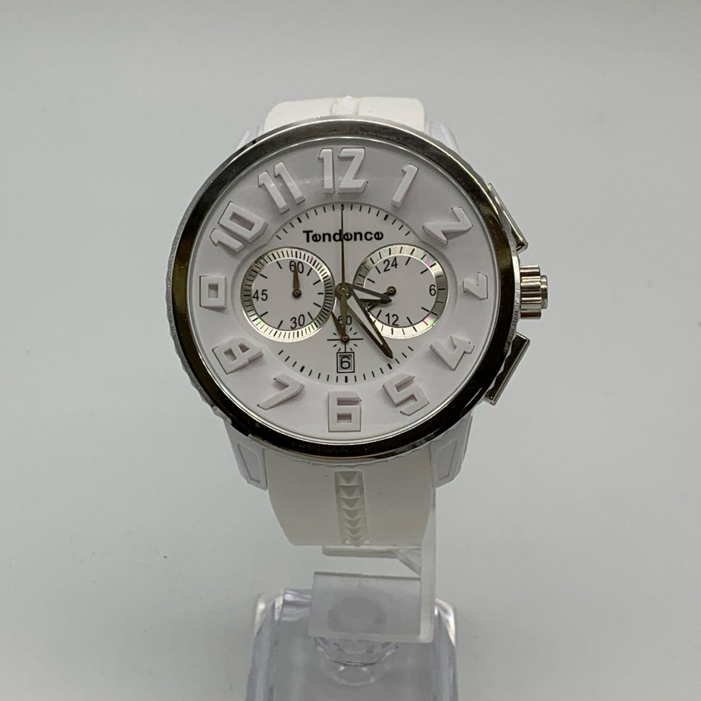 【中古】Tendence | テンデンス GULLIVER ROUND 腕時計 TG036013 アナログクォーツ ホワイト【姫路東店】