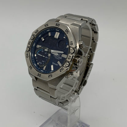 CASIO | カシオ EDIFICE 腕時計 ECB-10YD-2AJF アナデジクォーツ Smartphone Link シルバー【姫路東店】