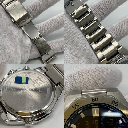 CASIO | カシオ EDIFICE 腕時計 ECB-10YD-2AJF アナデジクォーツ Smartphone Link シルバー【姫路東店】
