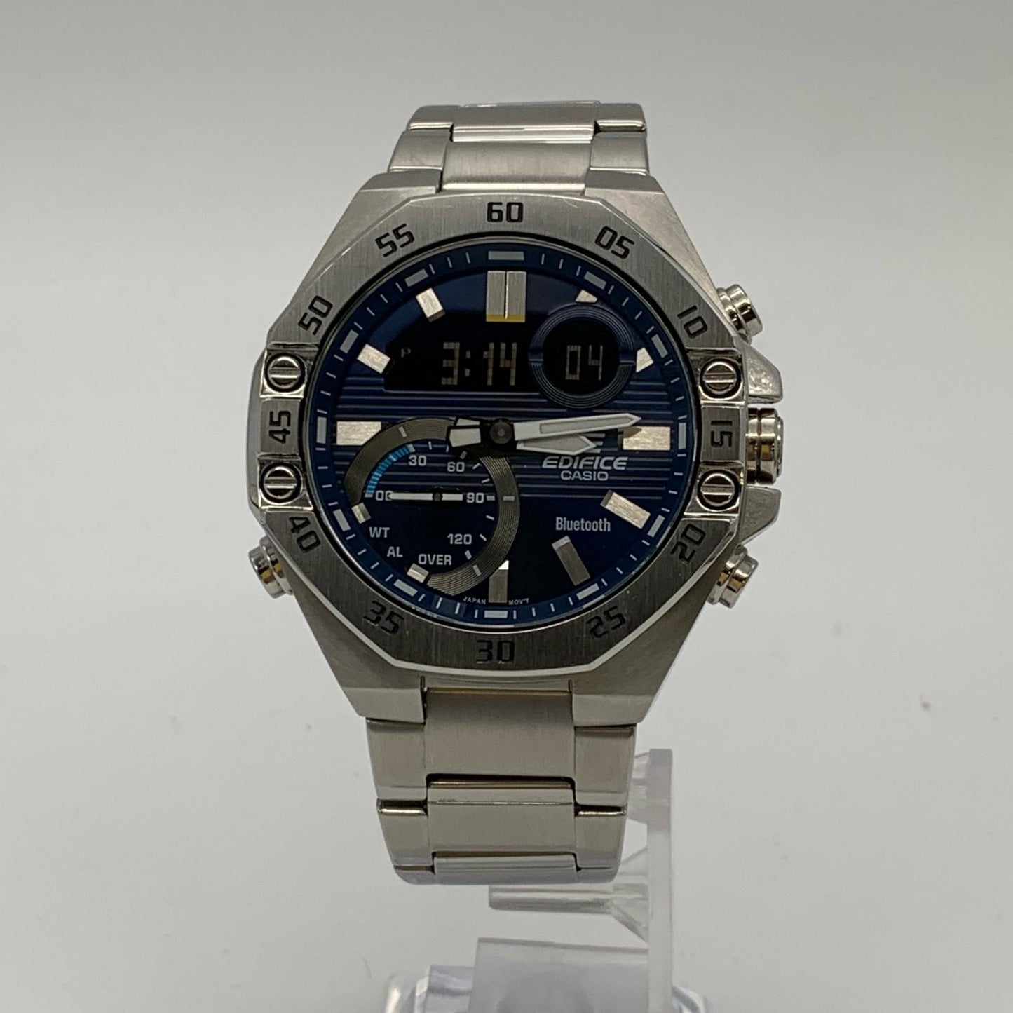 CASIO | カシオ EDIFICE 腕時計 ECB-10YD-2AJF アナデジクォーツ Smartphone Link シルバー【姫路東店】