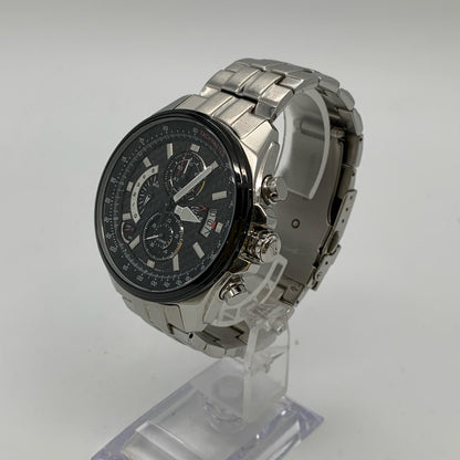 【中古】CASIO | カシオ EDIFICE 腕時計 EFR-501SPJ アナログクォーツ シルバー【姫路東店】