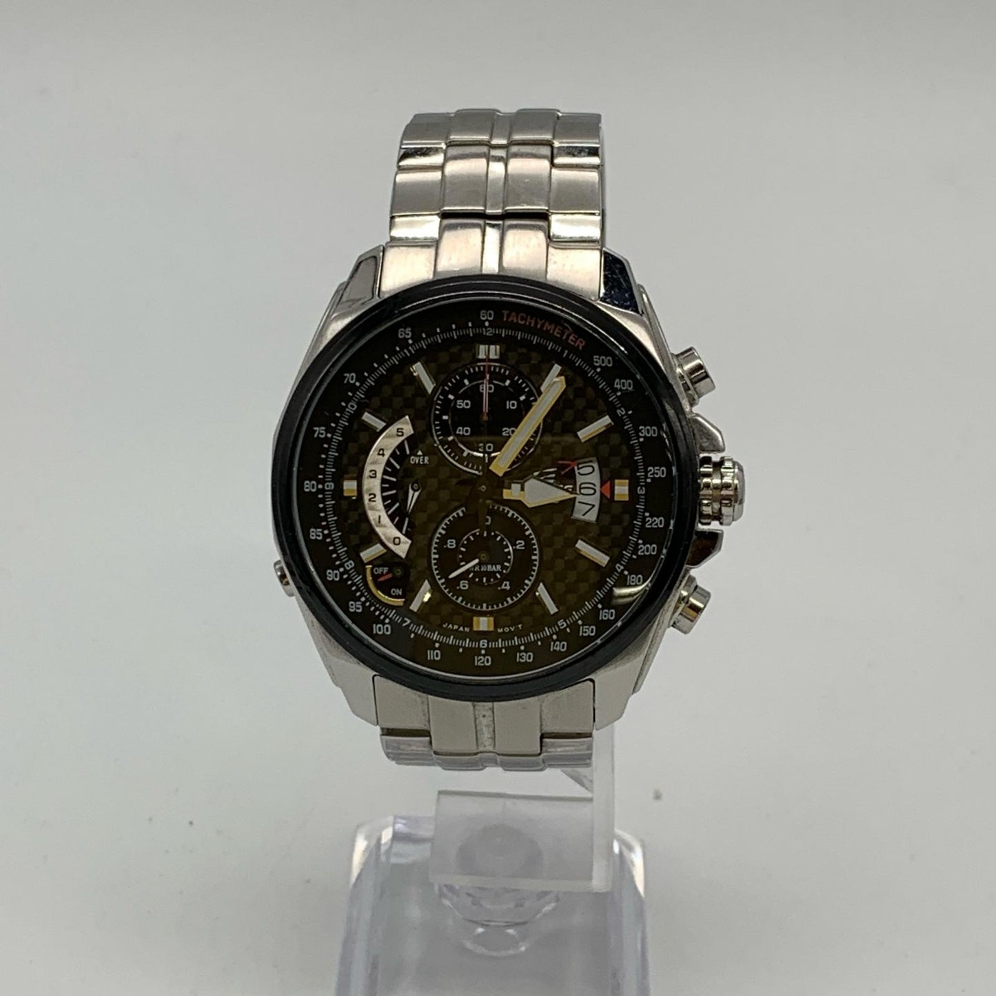 【中古】CASIO | カシオ EDIFICE 腕時計 EFR-501SPJ アナログクォーツ シルバー【姫路東店】