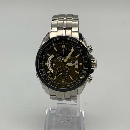 【中古】CASIO | カシオ EDIFICE 腕時計 EFR-501SPJ アナログクォーツ シルバー【姫路東店】