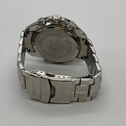【中古】CASIO | カシオ EDIFICE 腕時計 EFR-501SPJ アナログクォーツ シルバー【姫路東店】