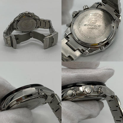 【中古】CASIO | カシオ EDIFICE 腕時計 EFR-501SPJ アナログクォーツ シルバー【姫路東店】