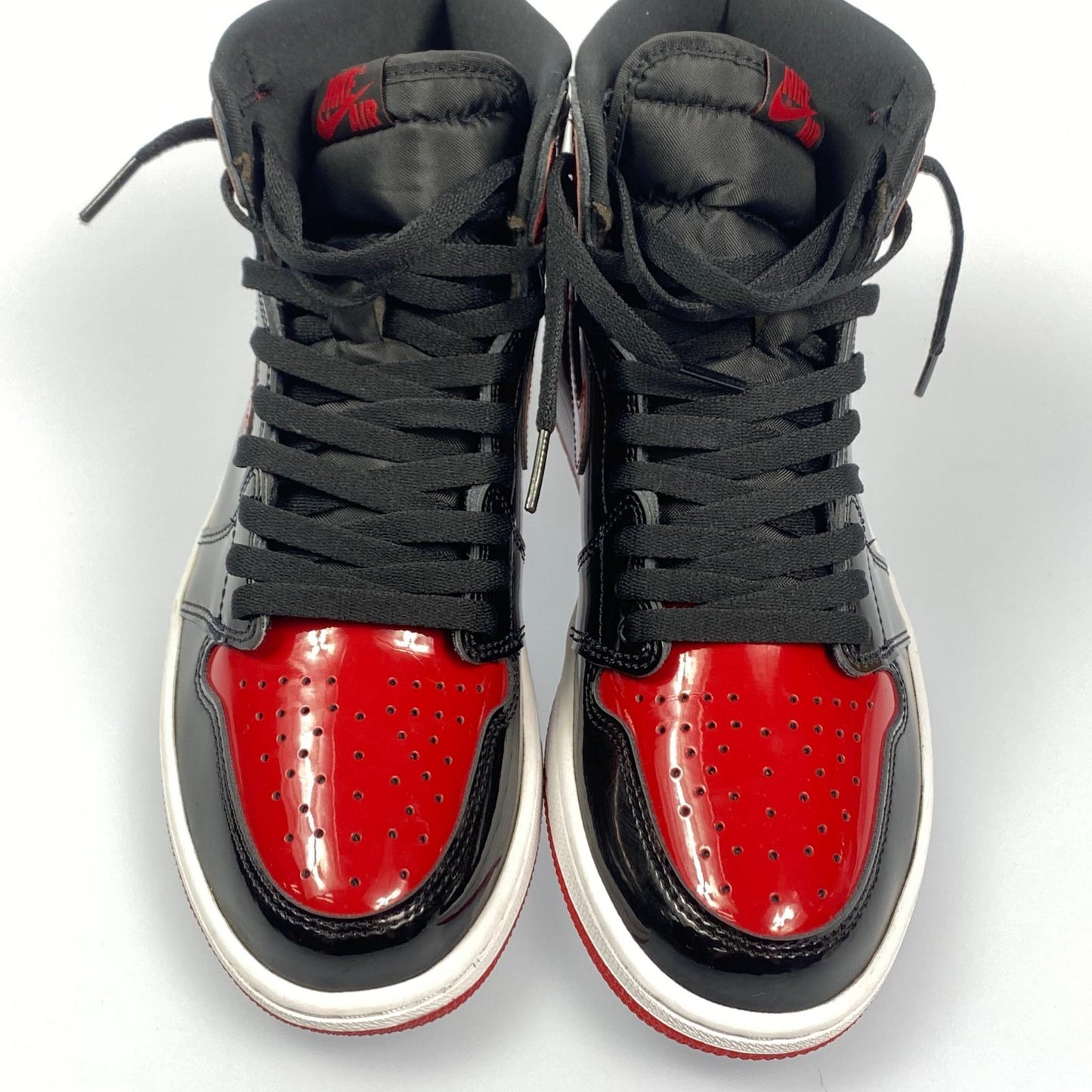 NIKE | ナイキ AIR JORDAN 1 RETRO HIGH OG BRED PATENT スニーカー 555088-063 2022S/S 27.0cm レッド 27cm【姫路東店】