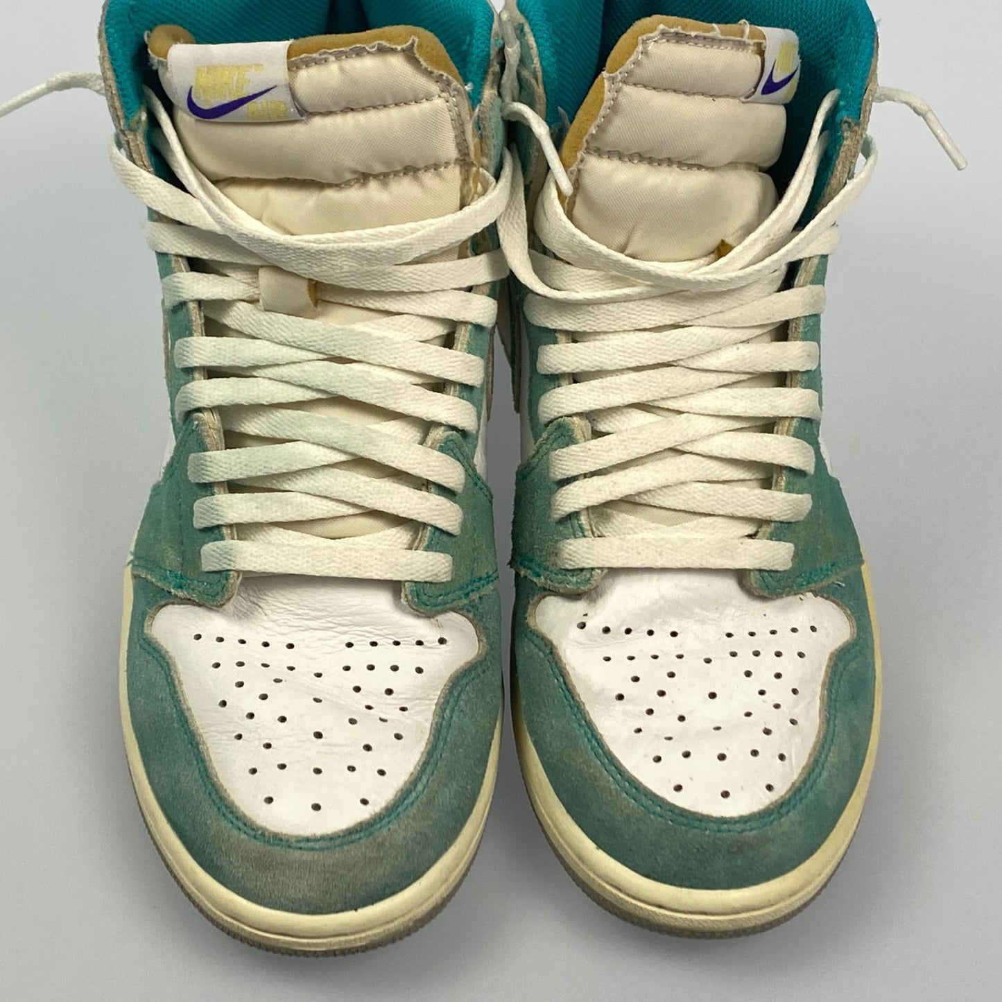 【中古】NIKE | ナイキ AIR JORDAN 1 RETRO HIGH OG スニーカー 555088-311 2019S/S 26.5cm ライトブルー 26.5cm【姫路東店】