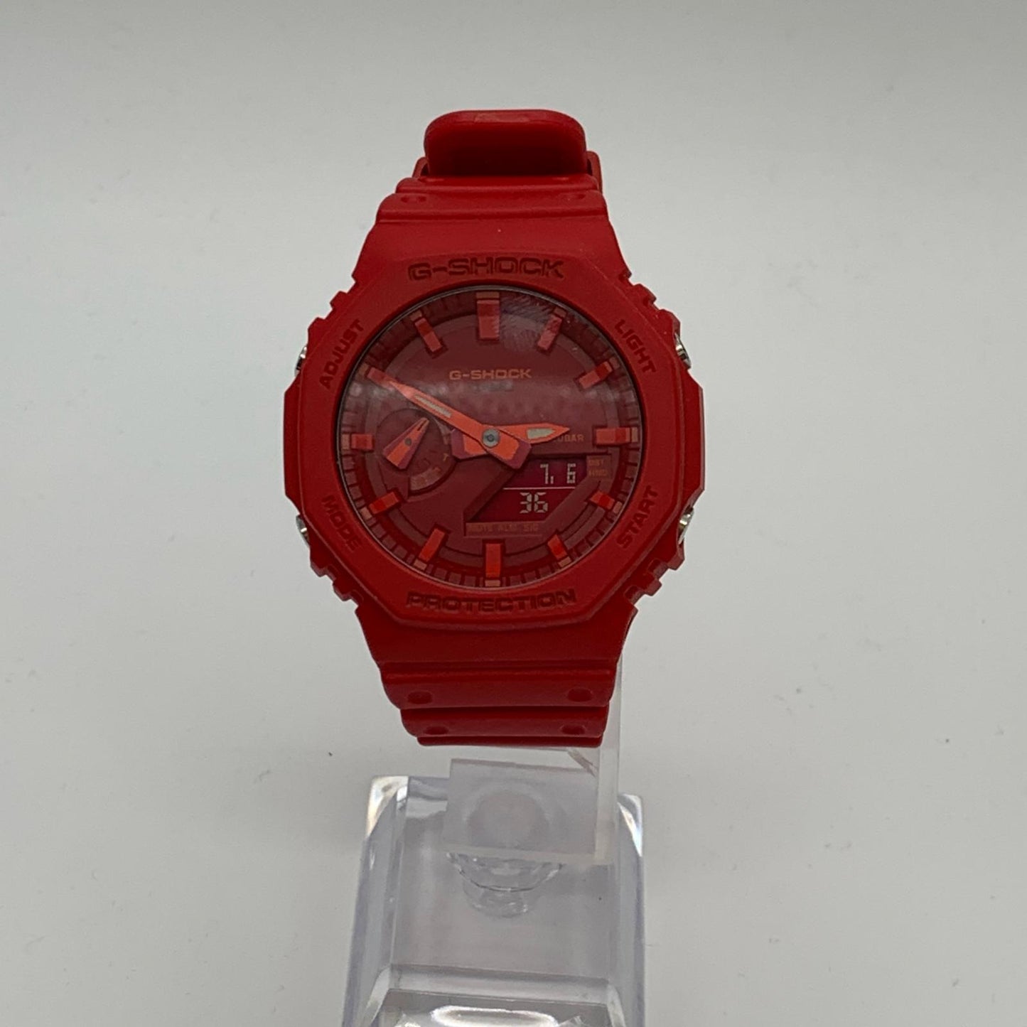 【中古】G-SHOCK | ジーショック 腕時計 GA-2100-4AJF レッド【姫路東店】