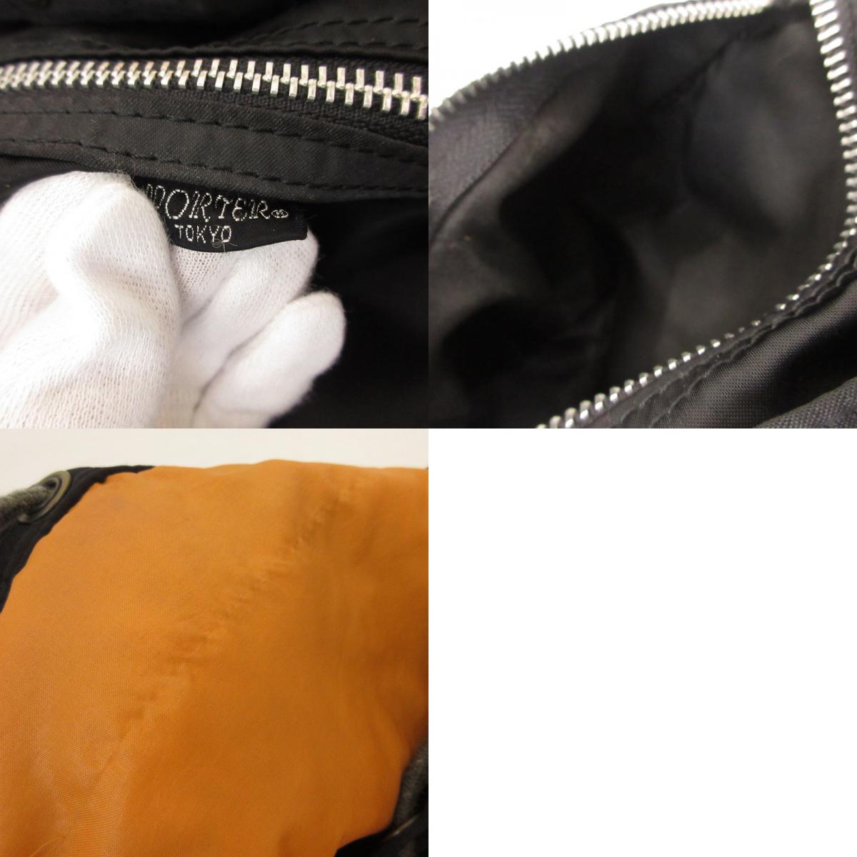 【中古】PORTER | ポーター TANKER RUCKSACK リュック・デイパック 622-01630 ブラック【姫路東店】