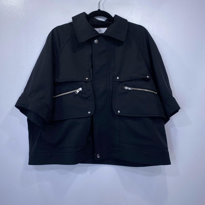 Smooth Tech Super Gimmick Shirt Jacket その他トップス ADRjk1391 ブラック サイズ：S【姫路東店】