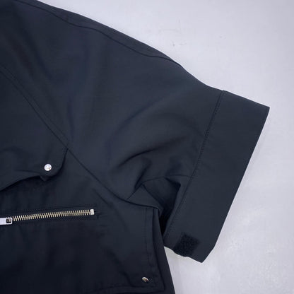 Smooth Tech Super Gimmick Shirt Jacket その他トップス ADRjk1391 ブラック サイズ：S【姫路東店】