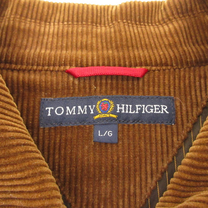 【中古】TOMMY HILFIGER | トミーヒルフィガー スイングトップ 114-611813-520 年式:90-00s ブラウン サイズ：L【姫路東店】
