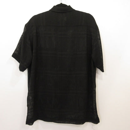 【中古】Supreme | シュプリーム Mesh Stripe S/S Shirt 半袖シャツ 2023S/S ブラック サイズ：S【姫路東店】
