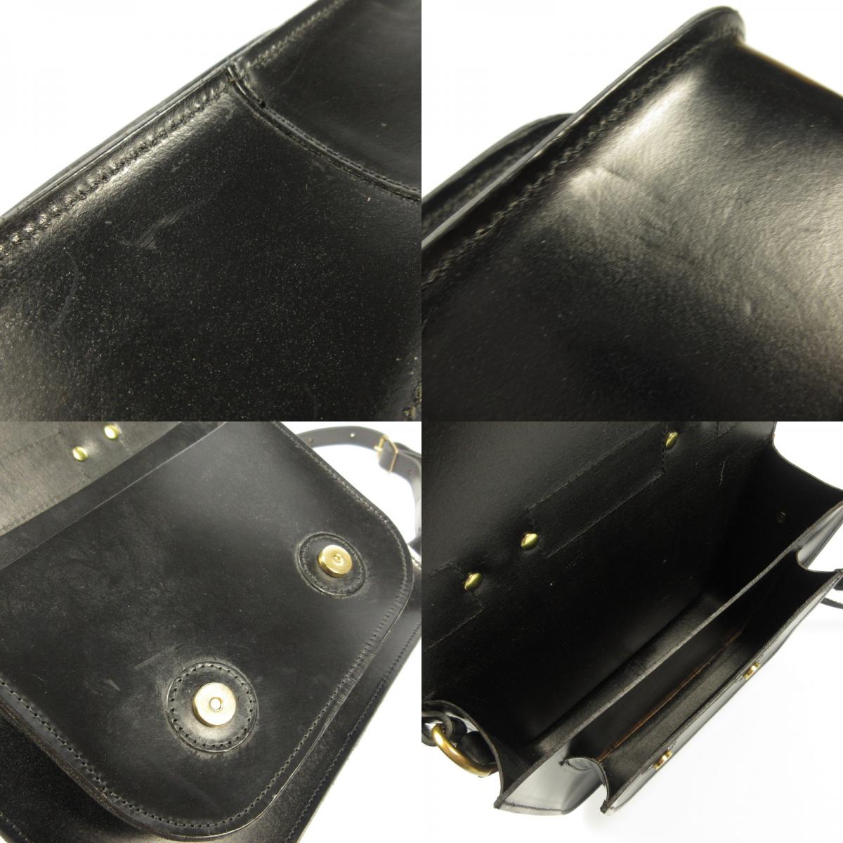 【中古】GLENROYAL | グレンロイヤル サッチェルバッグ 9インチ その他バッグ 2wayバッグ ブラック【姫路東店】