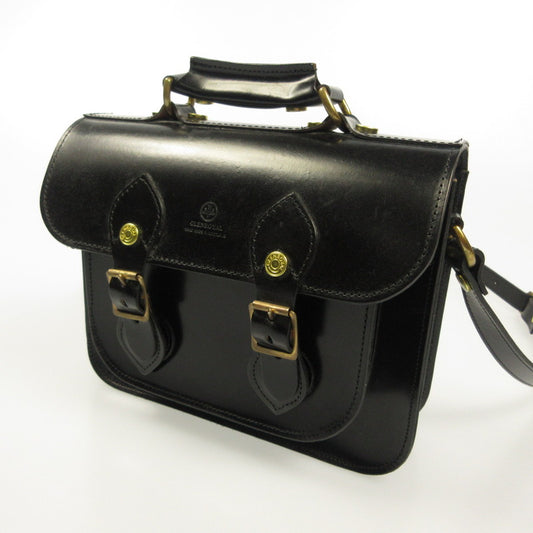 【中古】GLENROYAL | グレンロイヤル サッチェルバッグ 9インチ その他バッグ 2wayバッグ ブラック【姫路東店】