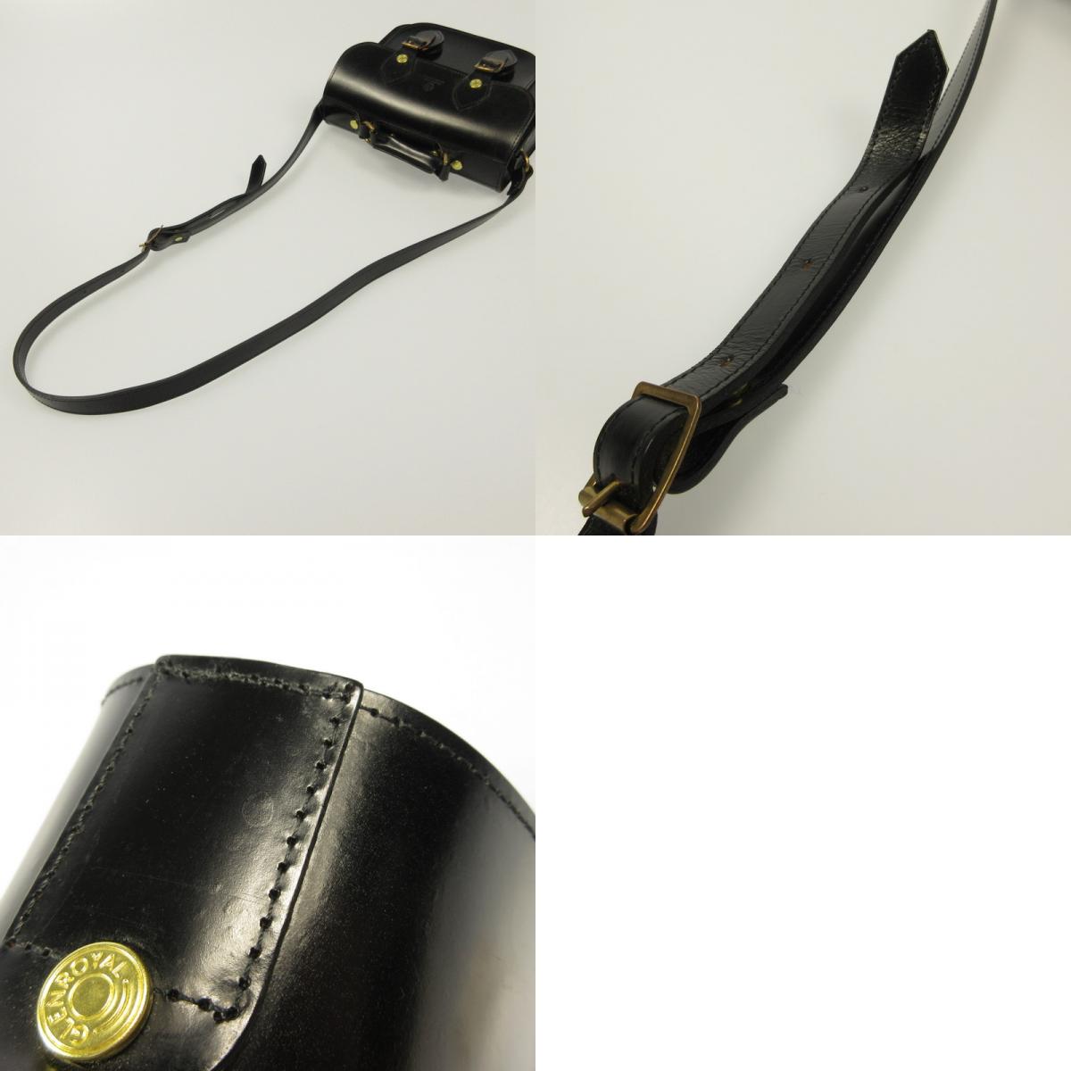 【中古】GLENROYAL | グレンロイヤル サッチェルバッグ 9インチ その他バッグ 2wayバッグ ブラック【姫路東店】