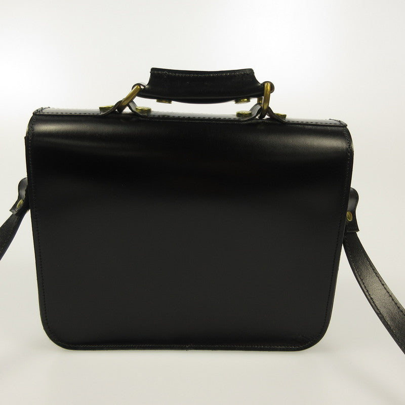 【中古】GLENROYAL | グレンロイヤル サッチェルバッグ 9インチ その他バッグ 2wayバッグ ブラック【姫路東店】