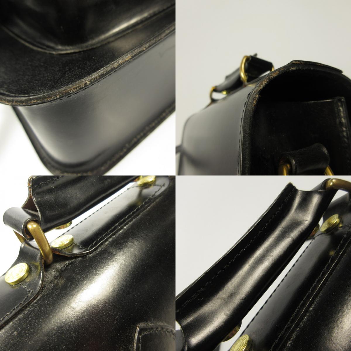 【中古】GLENROYAL | グレンロイヤル サッチェルバッグ 9インチ その他バッグ 2wayバッグ ブラック【姫路東店】