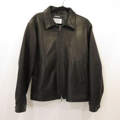 【中古】FIDELITY | フェデリティー LAMB LEATHER ZIP BLOUSON レザー 26375000 ブラック サイズ：M【姫路東店】